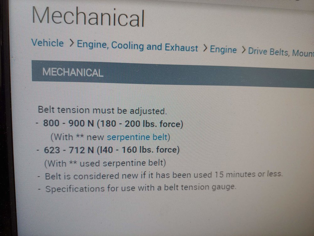 Serpentine belt squeak!!! XJ NC4x4