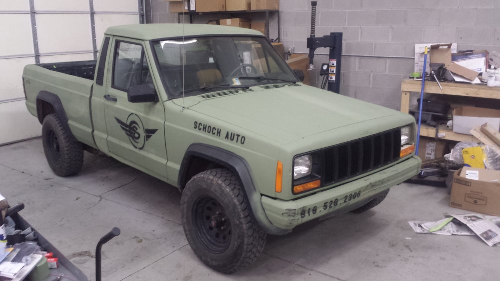 Shop beater truck 87 Jeep Comanche Private Parts NC4x4