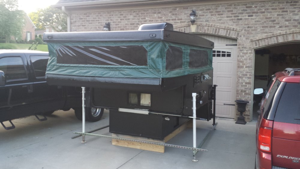 Slide in camper platform/stand NC4x4
