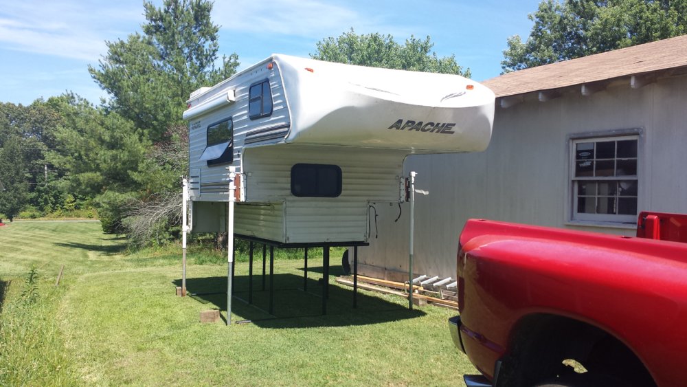 Slide in camper platform/stand NC4x4