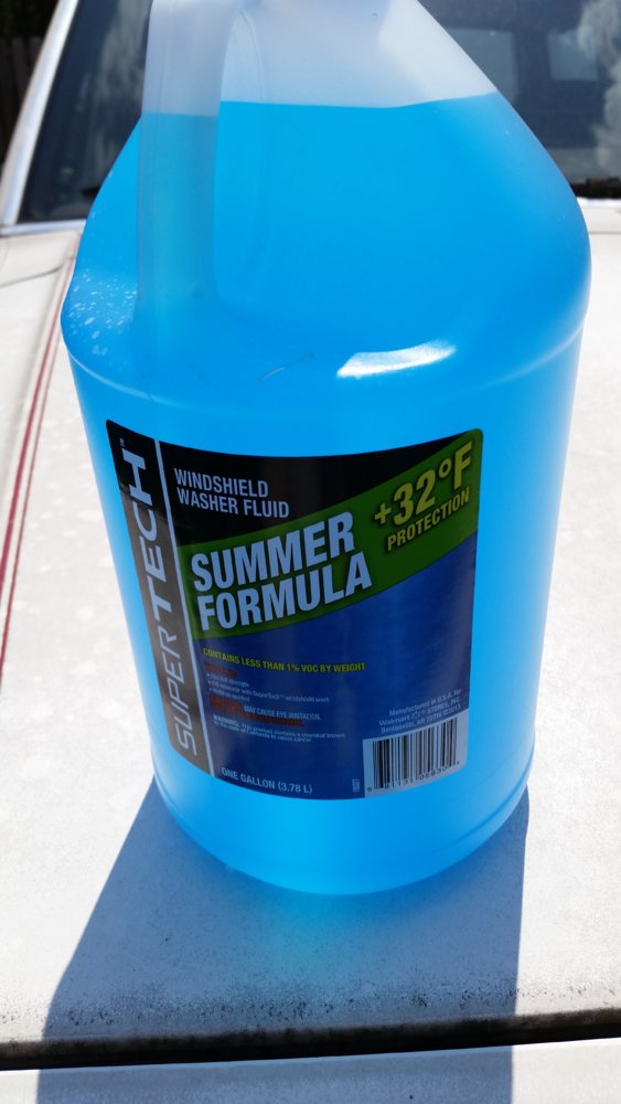 Windshield washer fluid, summer blend NC4x4