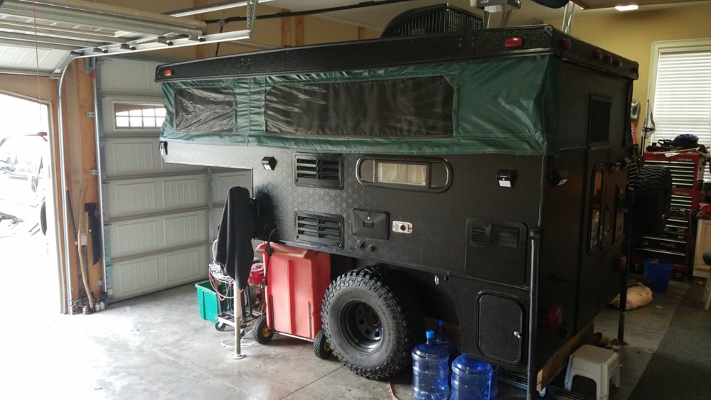 Slide in camper platform/stand NC4x4