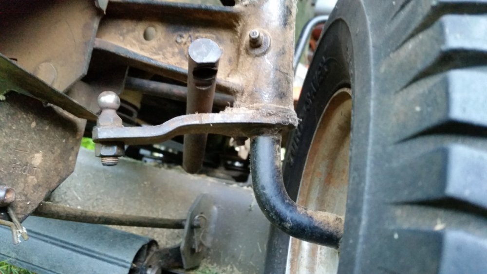 Lawn mower steering NC4x4