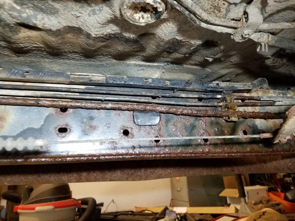 Splicing in fuel line NC4x4