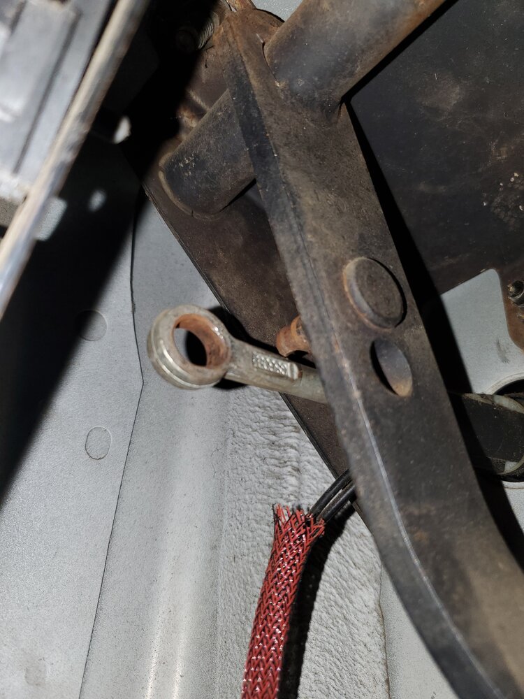 Wrangler clutch pedal bushing NC4x4