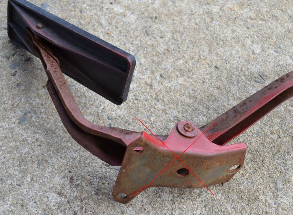1976 Jeep CJ Accelerator Pedals there ARE different kinds. Help? NC4x4