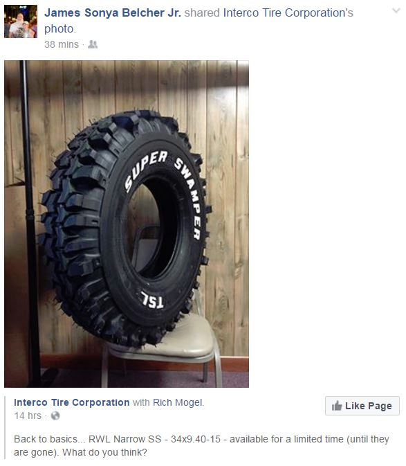 Pizza cutter tires pros and cons? Page 2 NC4x4