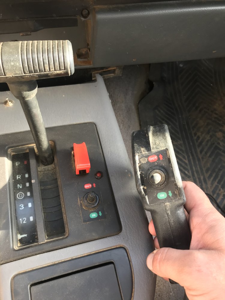 In Cab winch Control NC4x4