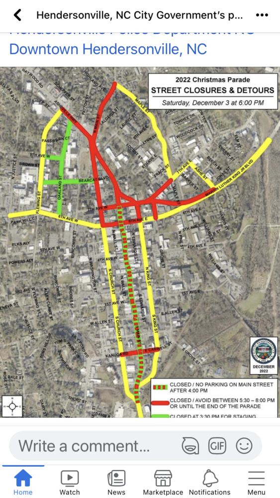 Hendersonville parade and detour route FTW! NC4x4
