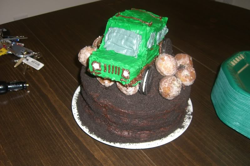 My offroad birthday cake NC4x4