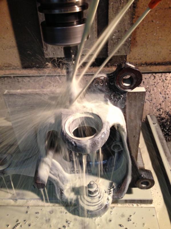Dana 60 Super Duty Knuckle Machining for High Steer NC4x4