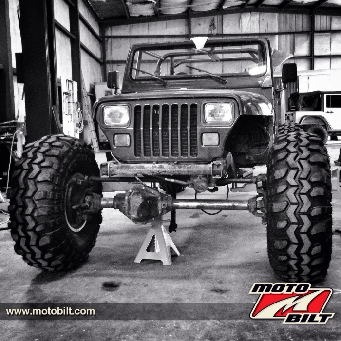 Sort of Old School Jeep YJ Build 4 link on KINGS NC4x4