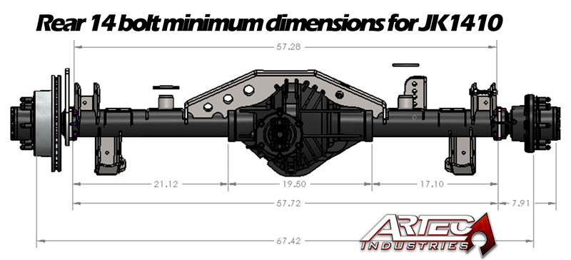 I need an axle that is 70-71