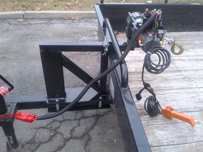 Mounting a removable winch to a trailer? NC4x4