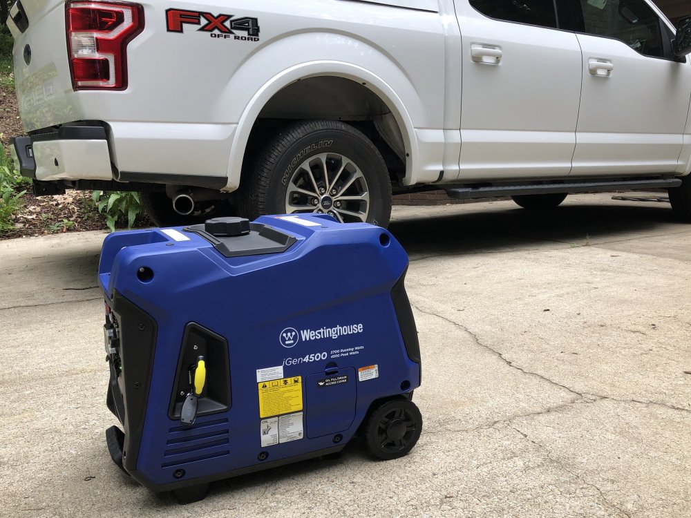 Securing a generator at the campsite? NC4x4