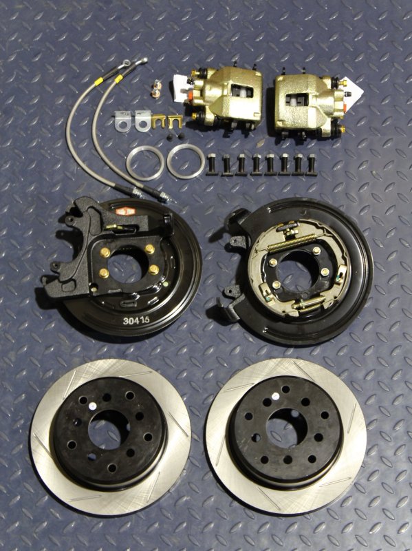 Rear Disc Brake Conversion Kit - TJ,YJ,XJ | NC4x4