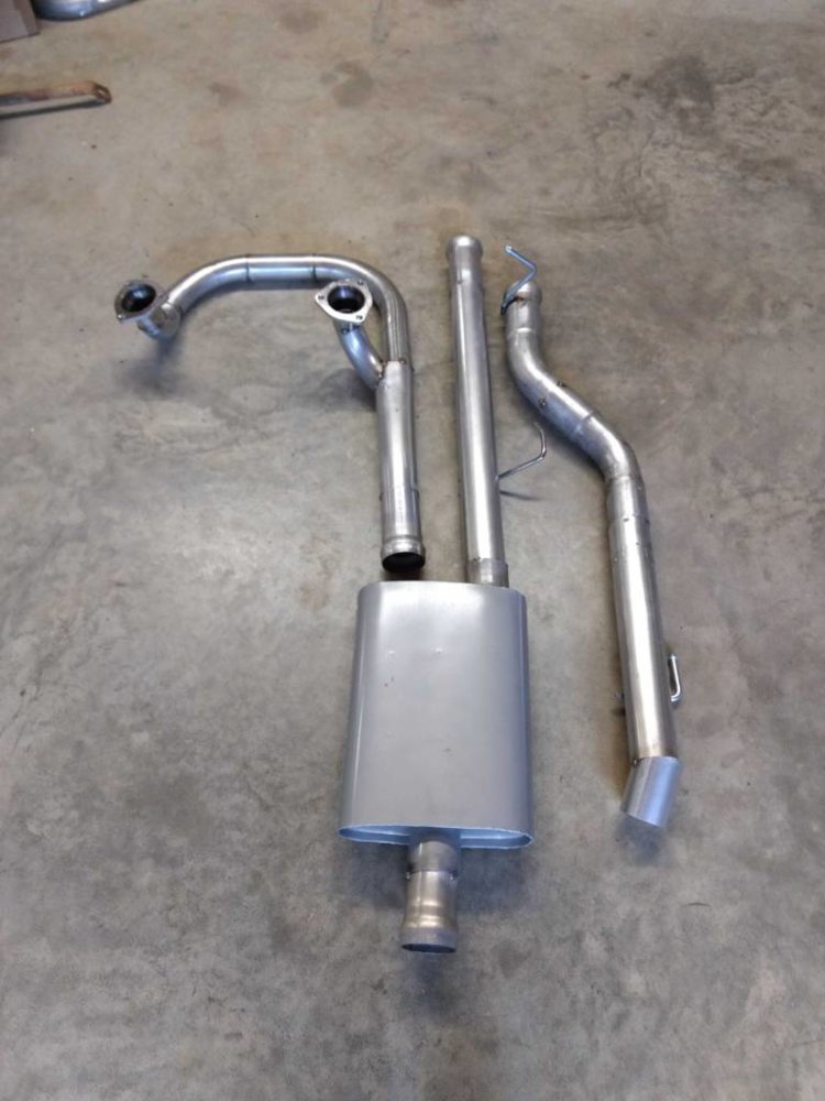 Custom Exhaust Building NC4x4