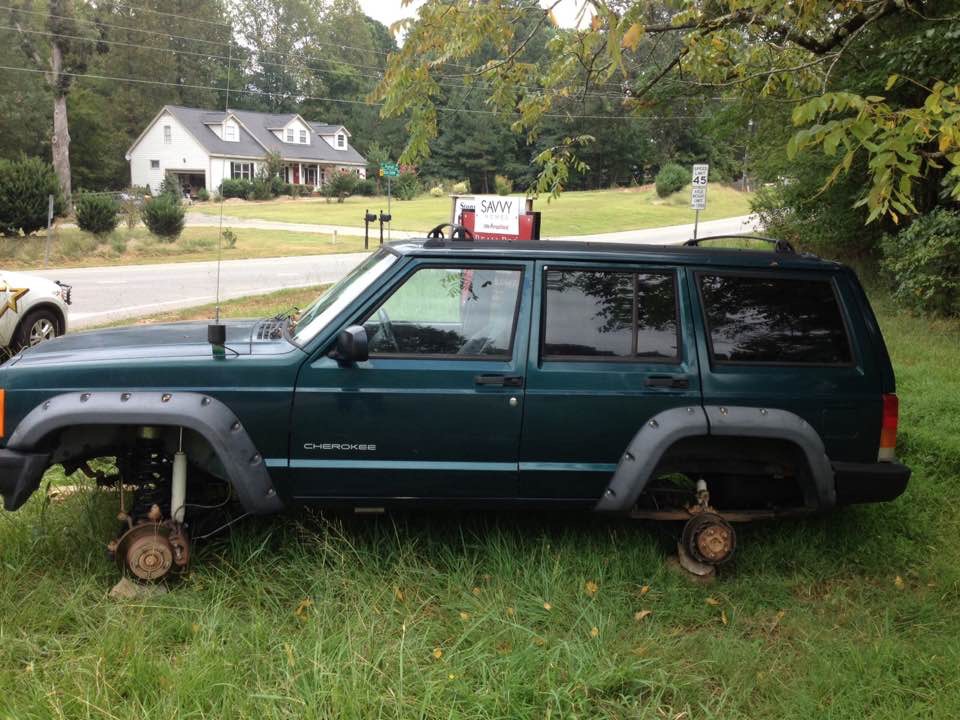 Stolen wheels and tires NC4x4