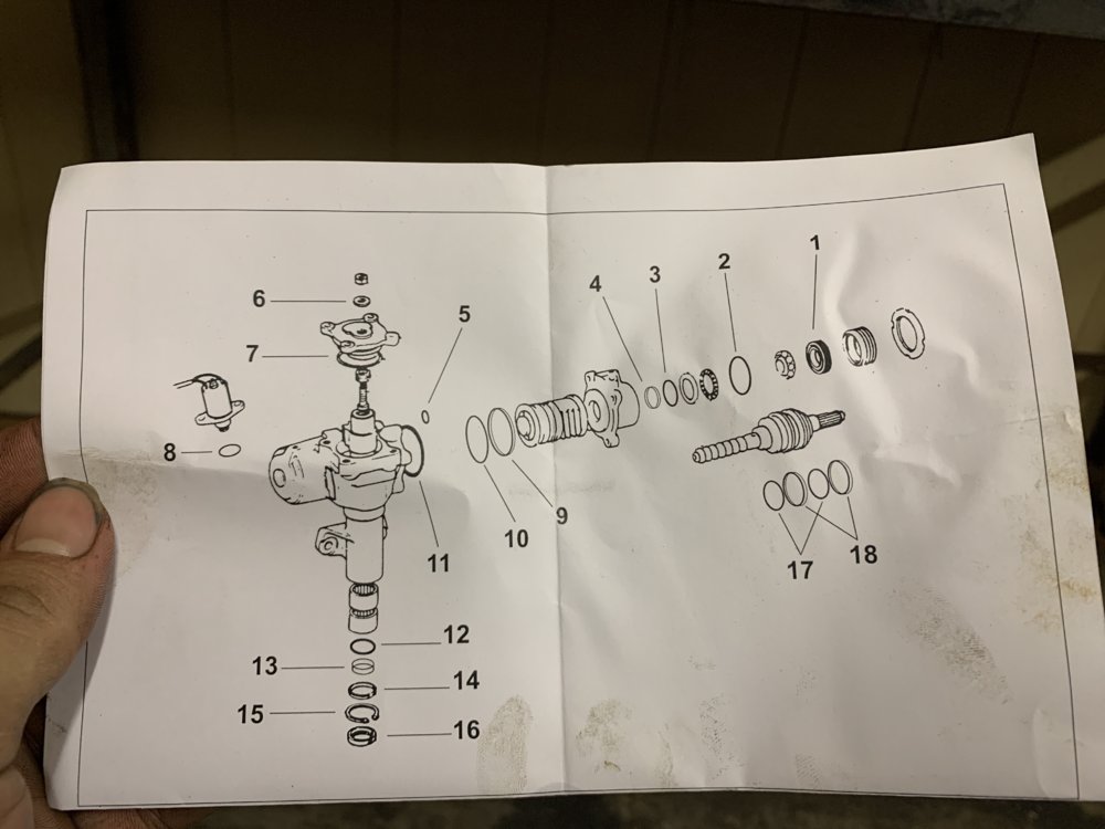 Toyota steering box rebuild question NC4x4