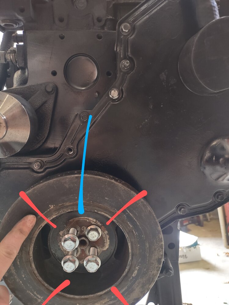 Cummins 24v timing question. NC4x4