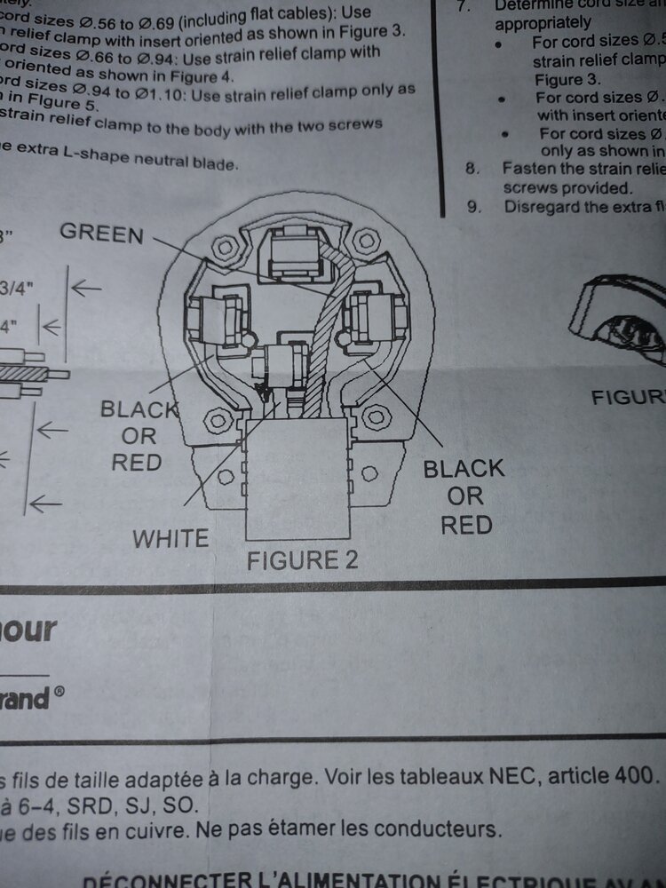 Diagrama de fiação de tomada trifásica