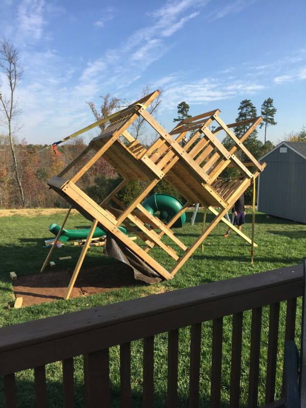 Moving a Playset NC4x4
