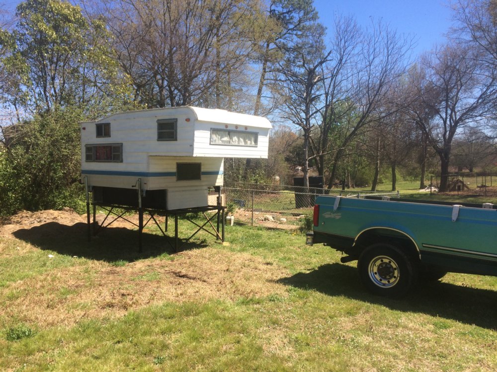 Slide in camper platform/stand NC4x4