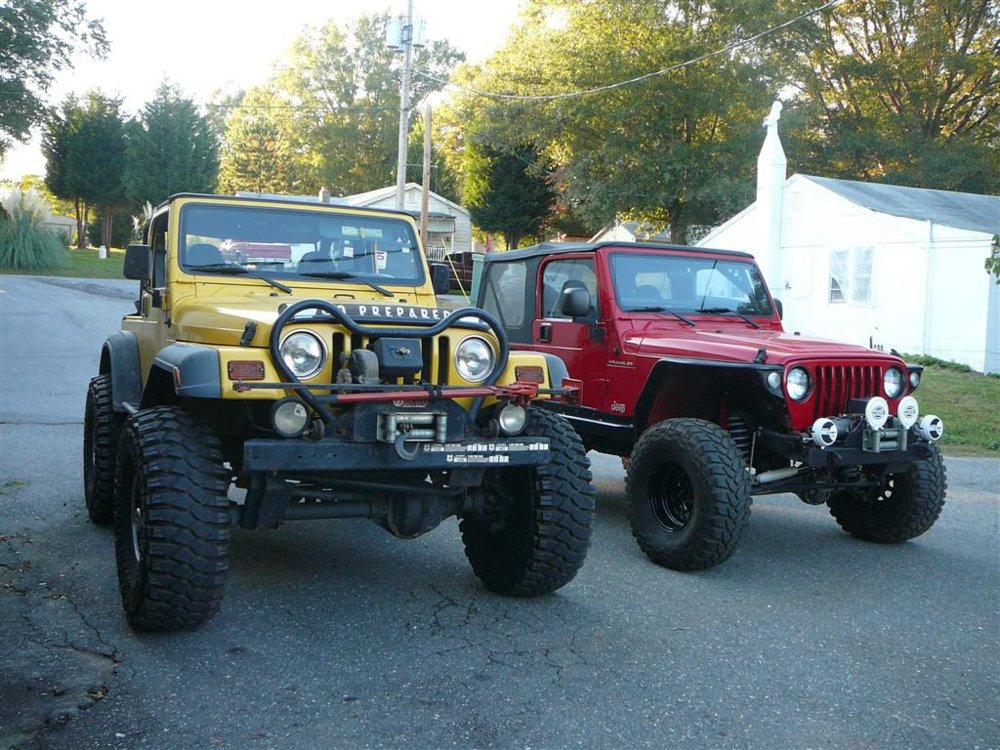 TJ Front Fenders Metal Cloak vs High Line's NC4x4