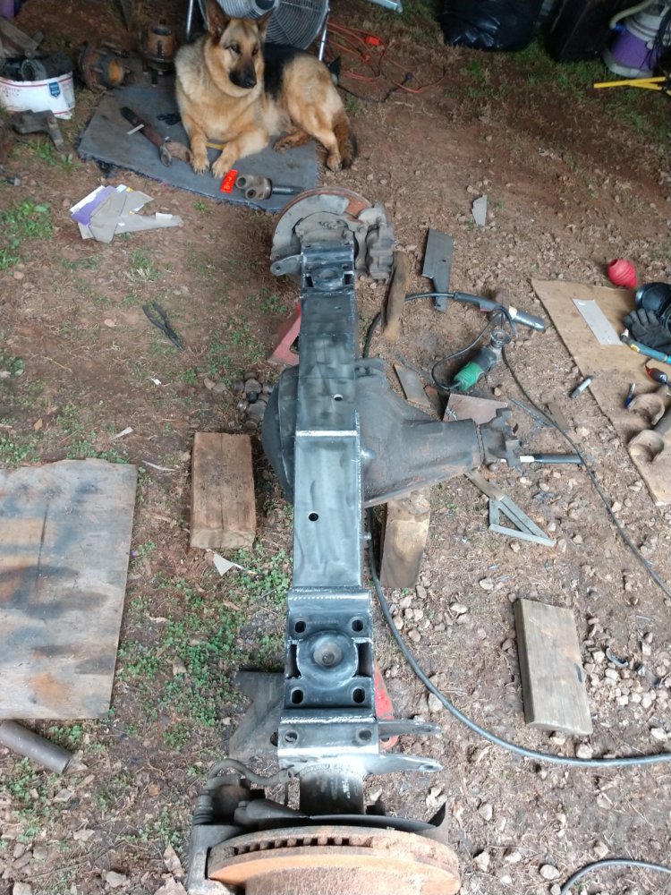 97 ZJ on Superduty axles, 39.5, 4 link, normal fuller stuff NC4x4