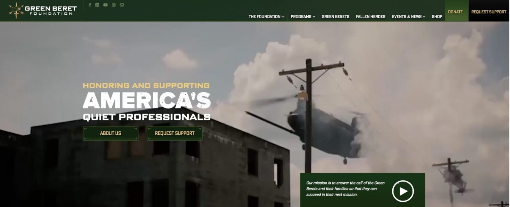 greenberetfoundation.org