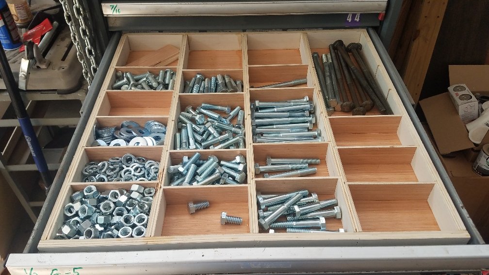 Source for Vidmar drawer bins/dividers NC4x4