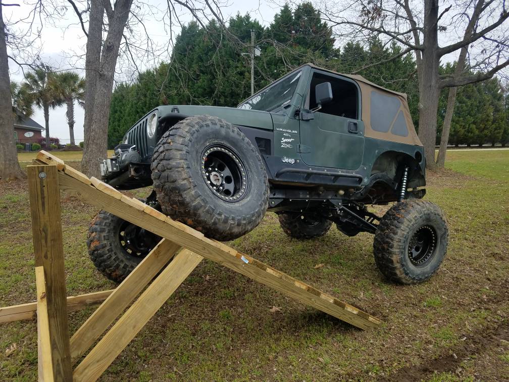 1998 TJ on Super Duty axles Page 3 NC4x4