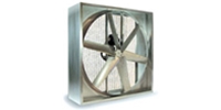 Triangle Engineering of Arkansas Model PFG (Single Speed) Belt Drive Heavy Duty Agricultural Wall Exhaust Fan CFM Range:10,380-23,800 (Sizes 36 thru 48)