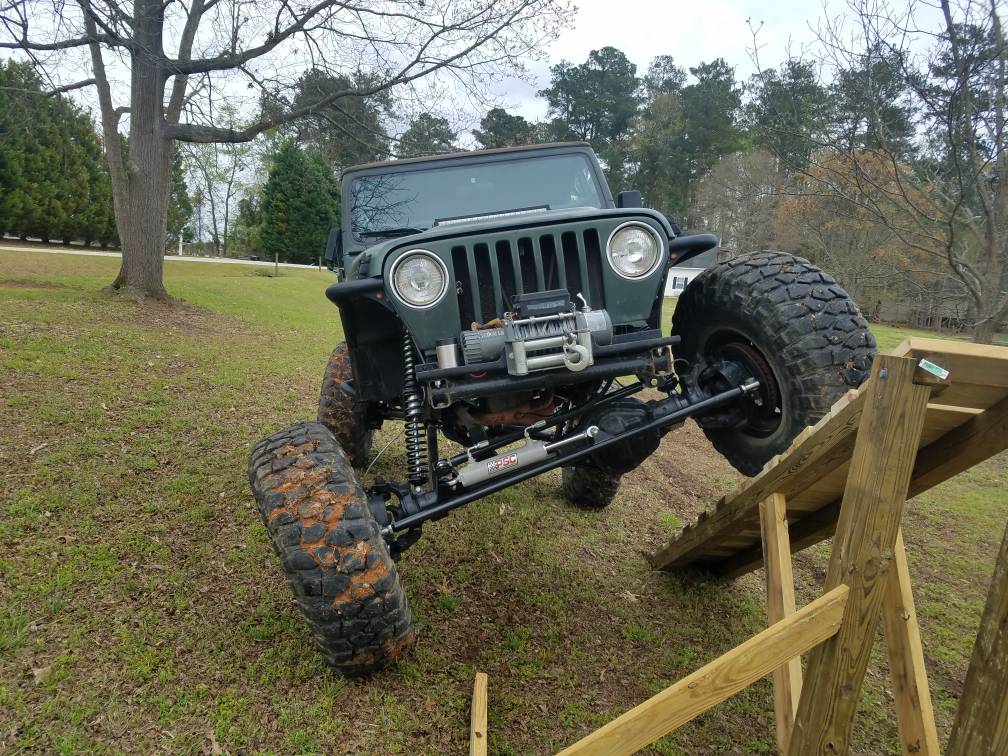 1998 TJ on Super Duty axles Page 3 NC4x4
