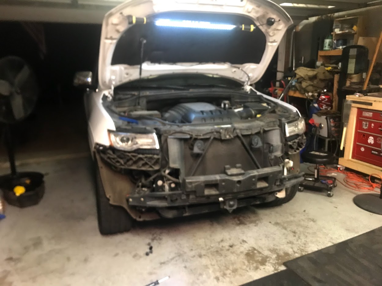 DIY/How to: Radiator Install for a 2008 Jeep Grand Cherokee with a 5.7L V8  Hemi 